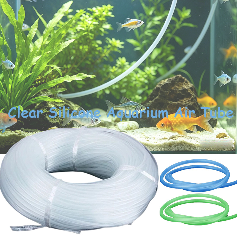 Aquaculture Aerator Pump - 투명 PVC 어항 에어라인 튜빙 4*6mm