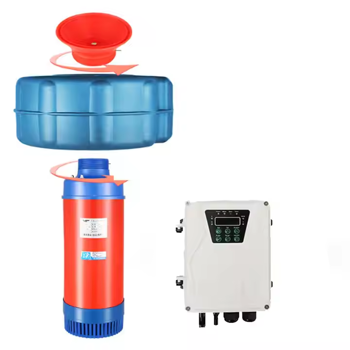 Aquaculture Aerator Pump - 태양광 수상 양식 기계 에어레이터 370W