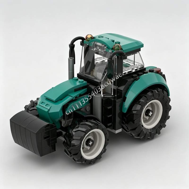 Agriculture Farming Education - 238PCS 트랙터 밸러스트 농업용 차량 MOC
