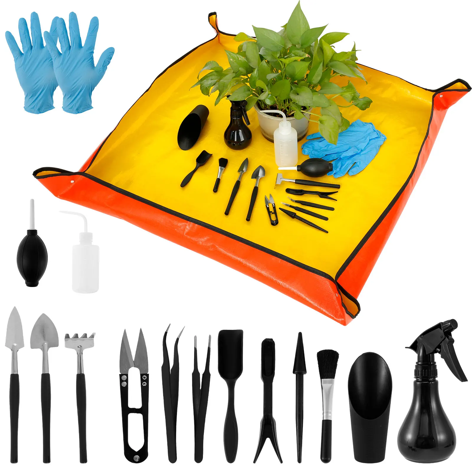 Farming Agriculture Tools - 13/16Pcs 정원 즙이 많은 식물 도구