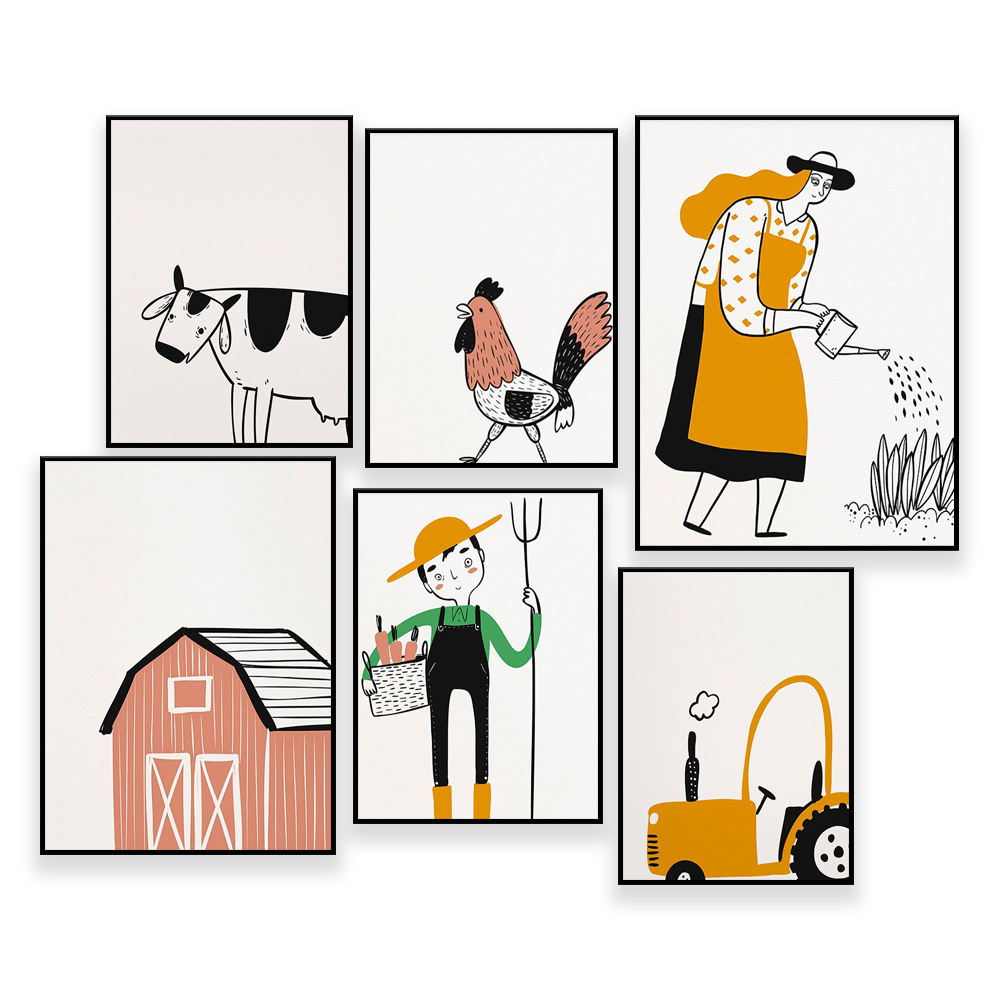 Agriculture Farming Education - 농업 갤러리 벽 4-H, 농업 교육,