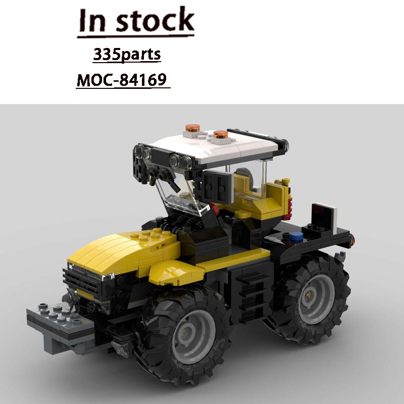 Agriculture Farming Education - MOC-84169 도시 농장 농업 노란색 트랙터