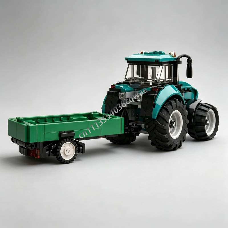 342PCS 농장 트랙터 트레일러 빌딩 블록 모델 농업 - Agriculture Farming Education 리뷰 및 가격
