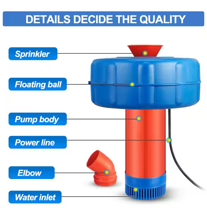 태양광 수상 양식 기계 에어레이터 370W 파워 태양광 - Aquaculture Aerator Pump 리뷰 및 가격
