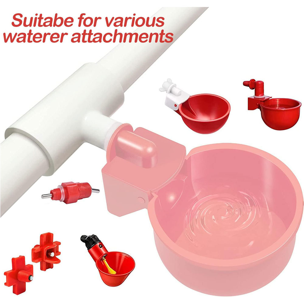 치킨 워터러 PVC 티 피팅, 나사형 가금 니플용 PV - Chicken Nipple Drinker 리뷰 및 가격