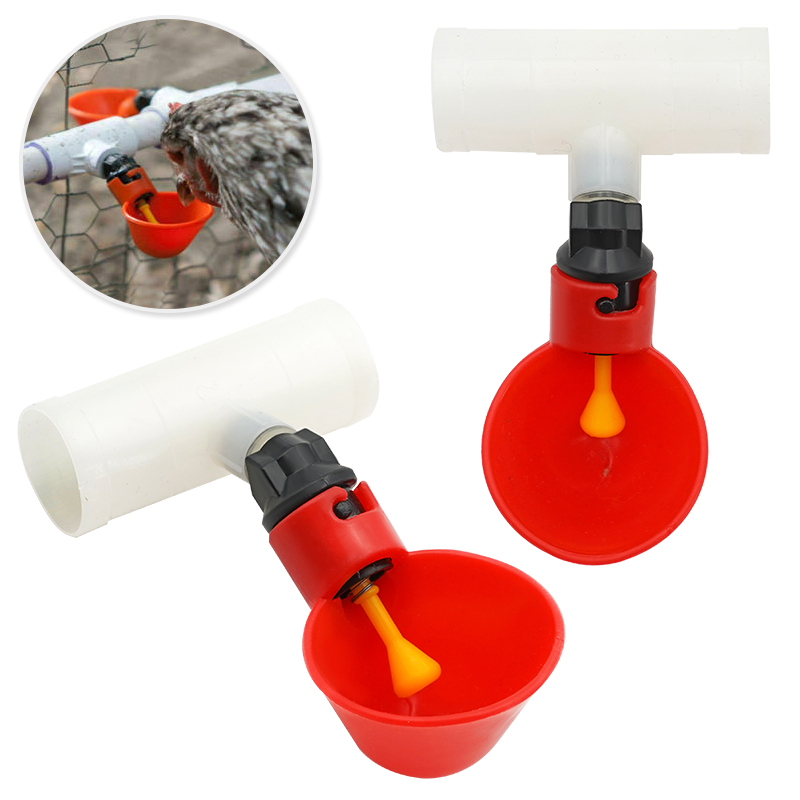 10Pcs 자동 치킨 메추라기 마시는 그릇 새 물 컵  - Chicken Nipple Drinker 리뷰 및 가격