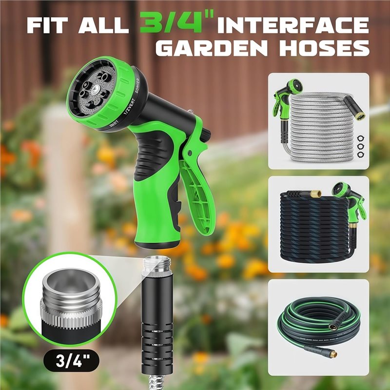 A25F-10가지 분사 패턴을 갖춘 가든 호스 노즐 - - Gardena Hose Comfort 리뷰 및 가격