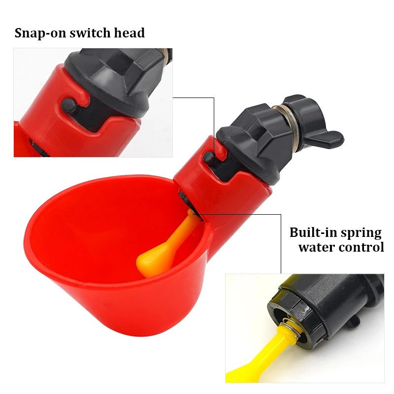 6-36Pcs 치킨 메추라기 매달려 물 컵 젖꼭지 마시 - Chicken Nipple Drinker 리뷰 및 가격
