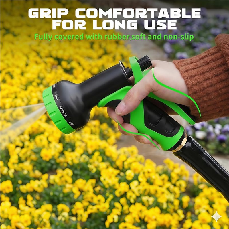 J1UL1N 고압 정원용 호스 노즐 - 10가지 분사  - Gardena Hose Comfort 리뷰 및 가격