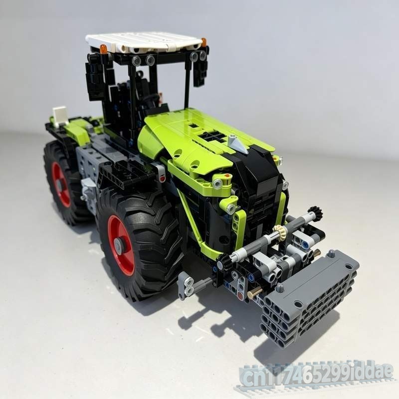 1620Parts 클라스 제리온 트랙터 RC MOC 모 - Agriculture Farming Education 리뷰 및 가격