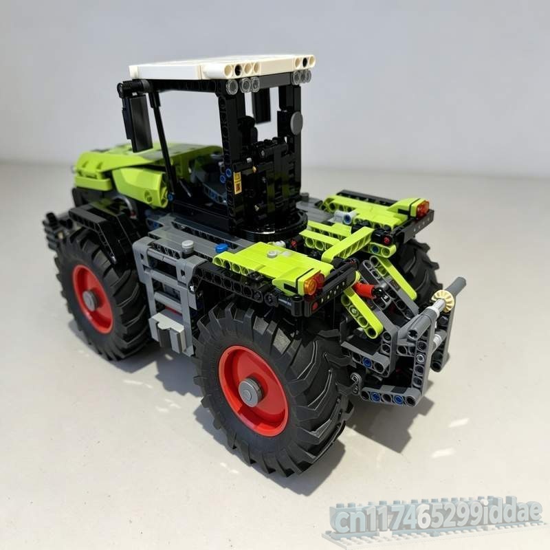 1620Parts 클라스 제리온 트랙터 RC MOC 모 - Agriculture Farming Education 리뷰 및 가격